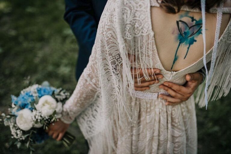 Suknia ślubna w stylu boho Porto 19.