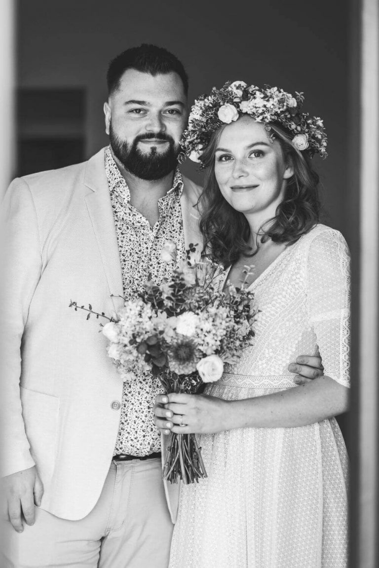 Suknia ślubna w stylu boho Santorini 7.