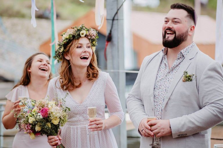 Suknia ślubna w stylu boho Santorini 7.