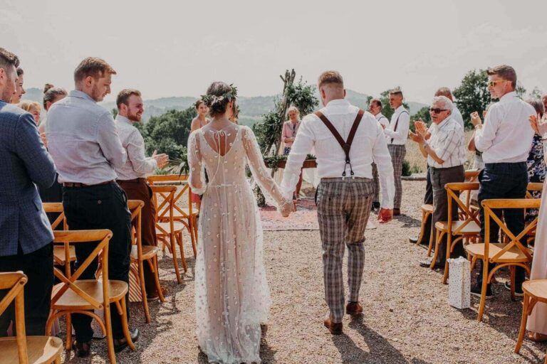 Suknia ślubna w stylu boho inspirowana suknią Barcelona 24