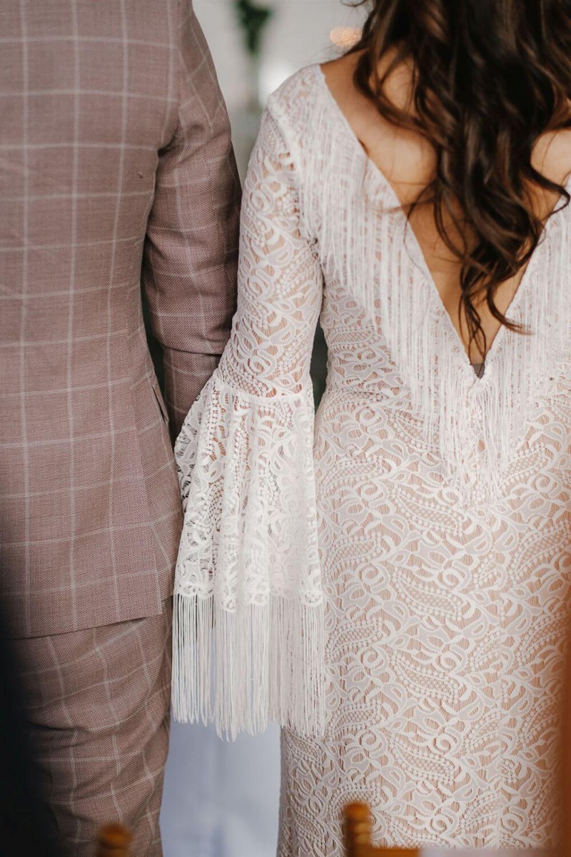 Suknia ślubna w stylu boho Porto 46.