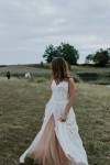 Suknia ślubna klepsydra
