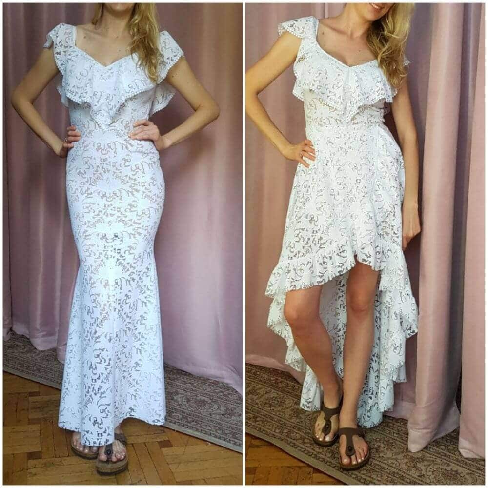 PRZYKŁADOWE SUKNIE W WERSJI DŁUGIEJ I KRÓTKIEJ