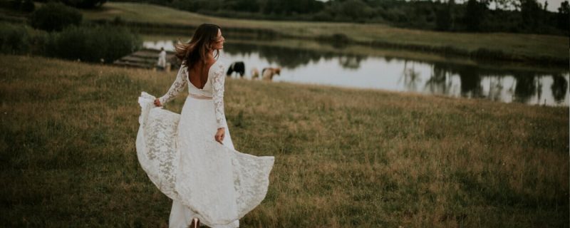 suknia ślubna boho