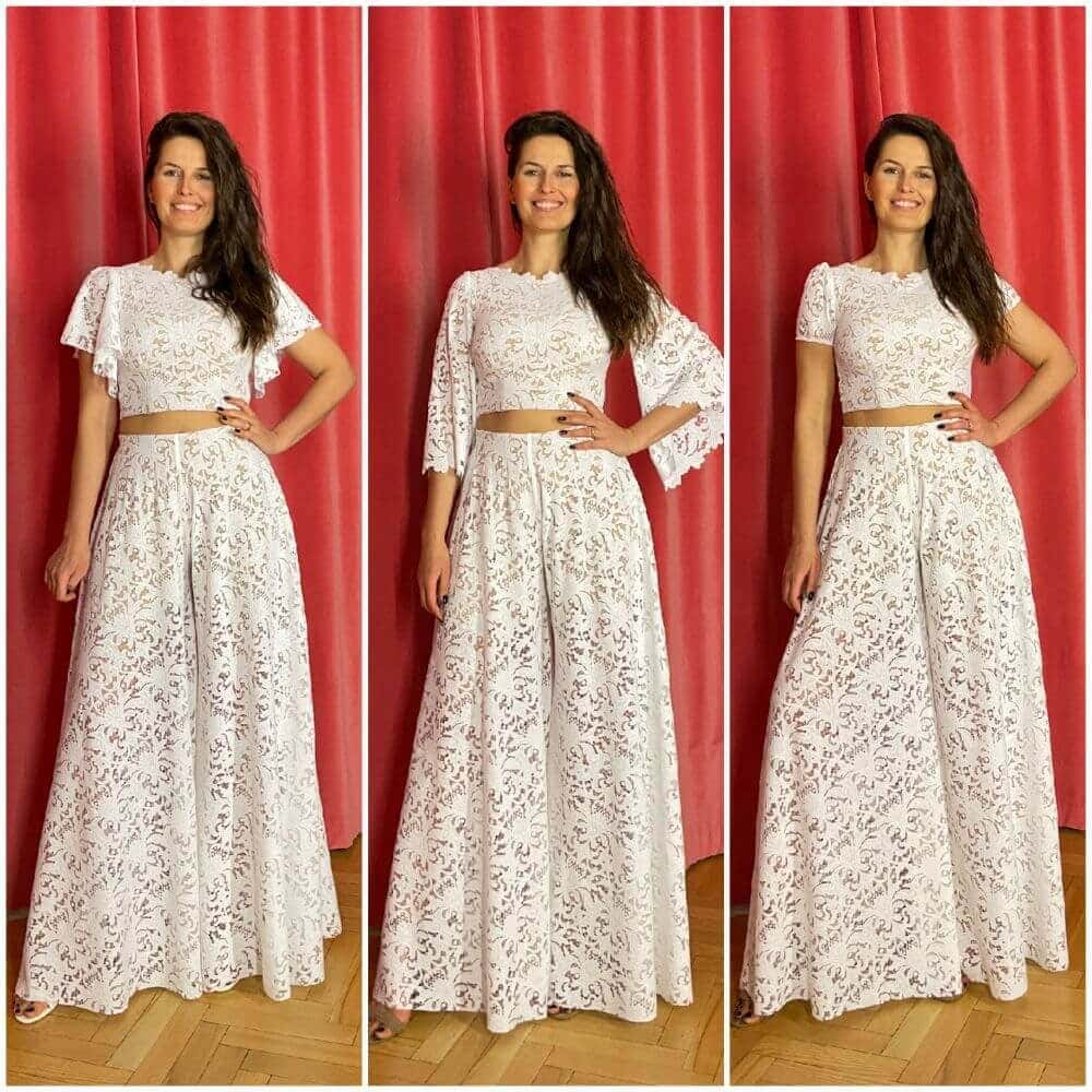 PRZYKŁADOWE SUKNIE Z RÓŻNYMI RĘKAWAMI