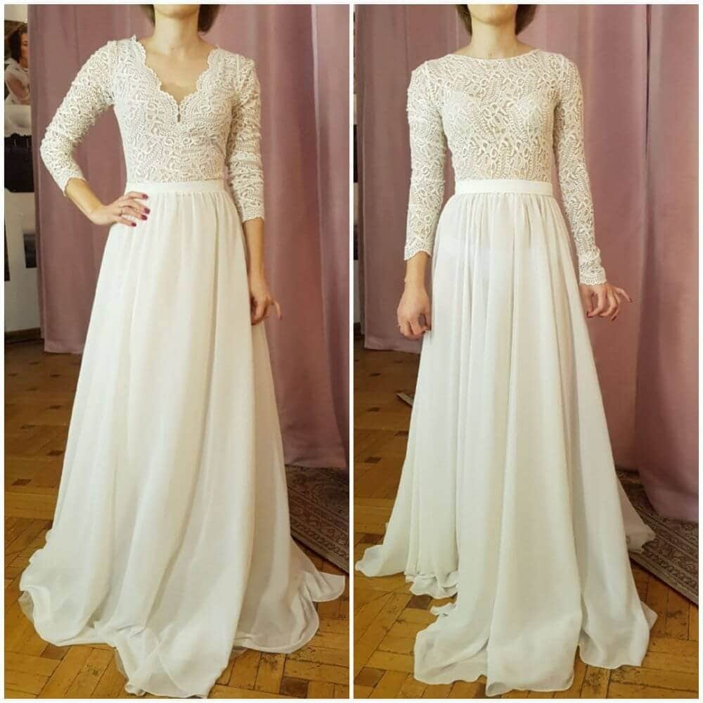 PRZYKŁADOWE SUKNIE ZE ZMNIENIONYMI GÓRAMI