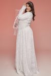 Suknia ślubna plus size dla muzułmanek Santorini 21