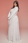 Suknia ślubna plus size dla muzułmanek Santorini 21