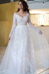 Bajkowa suknia ślubna o kroju księżniczki Paris 4