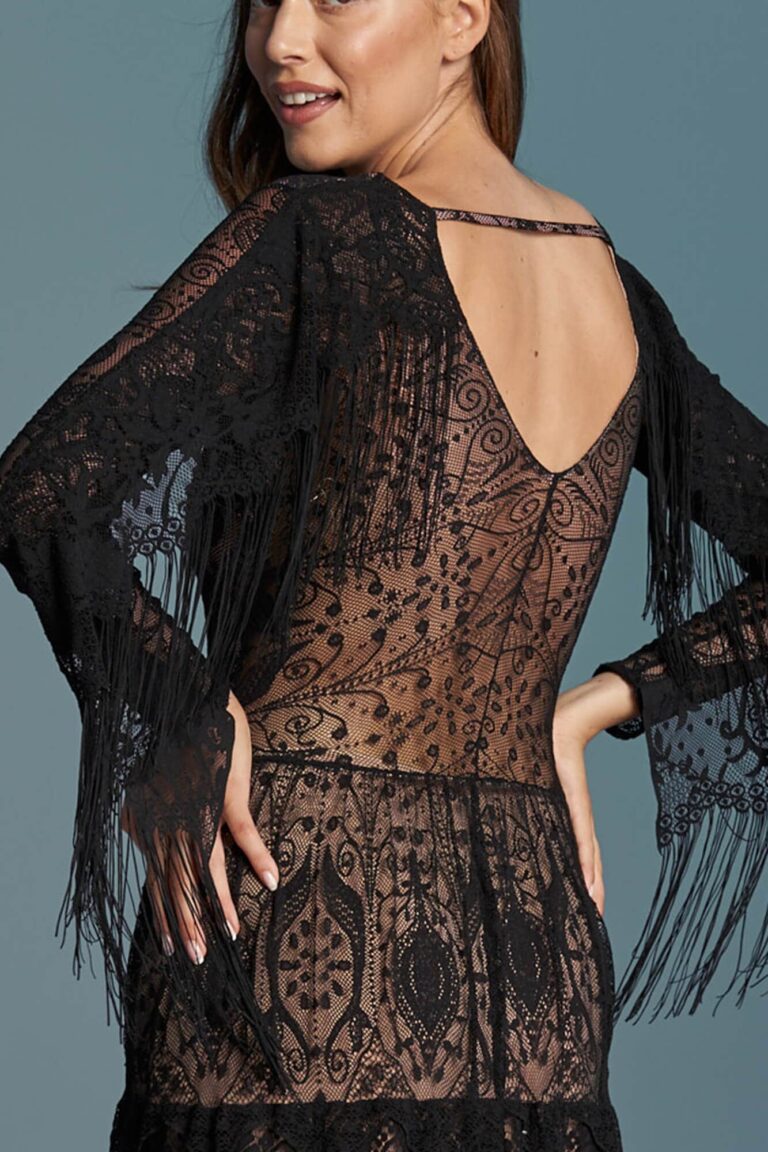 Czarna sukienka ślubna