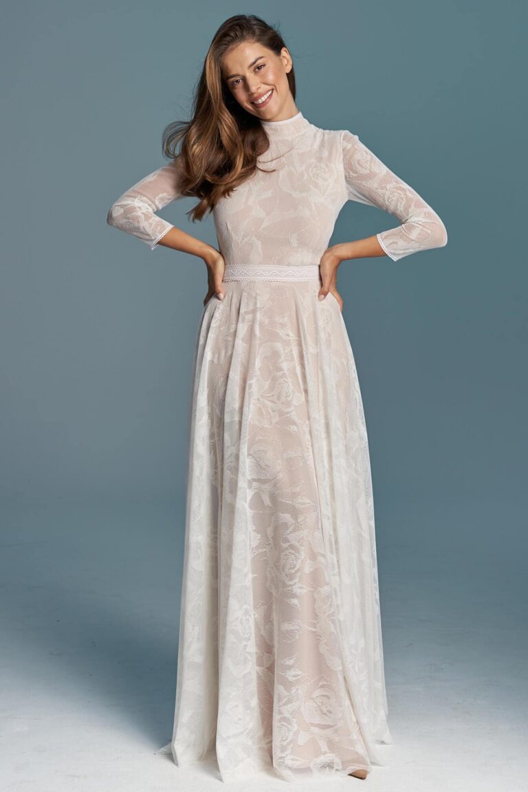 Suknia ślubna wiktoriańska