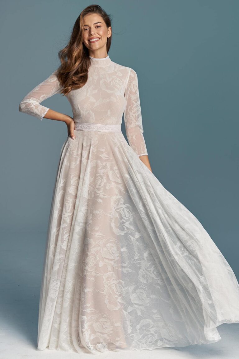 Suknia ślubna wiktoriańska