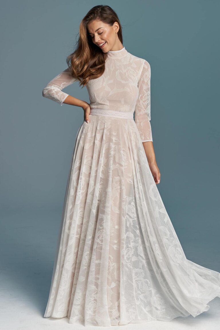 Suknia ślubna wiktoriańska