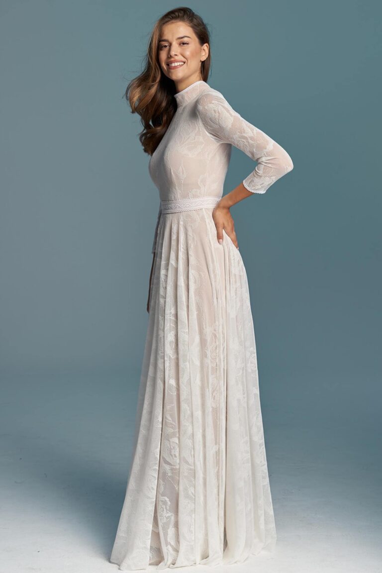 Suknia ślubna wiktoriańska