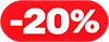 Etykieta rabatowa -20%
