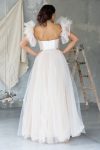 Tiulowa suknia ślubna z gorsetem Cannes 5